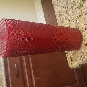Red Holiday 2021 Jewelled Starbucks tumbler